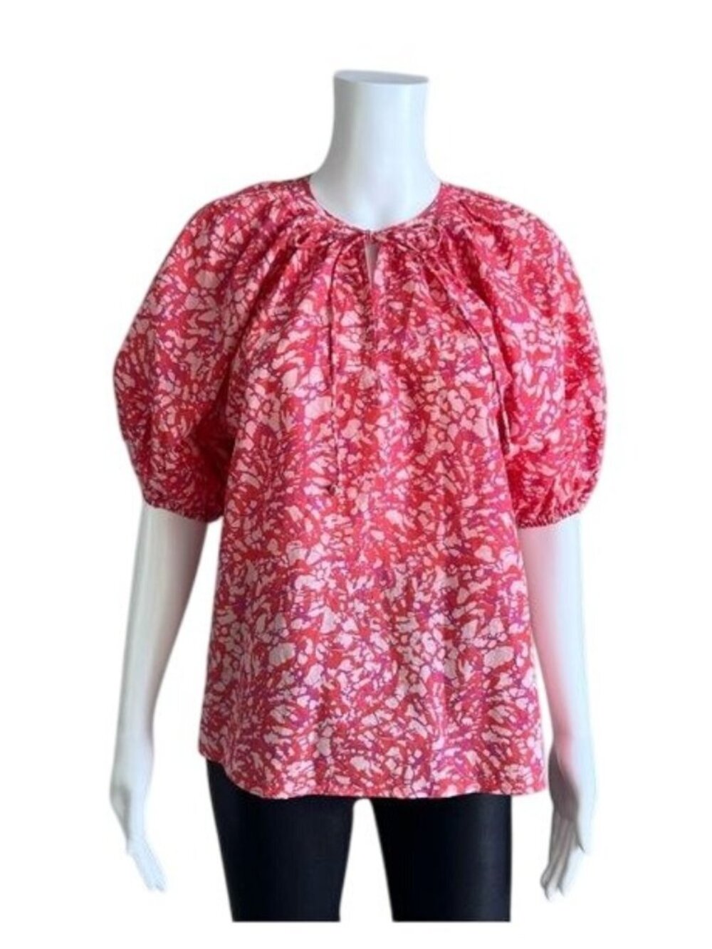 House of Harlow Puff Sleeve Blouse - M